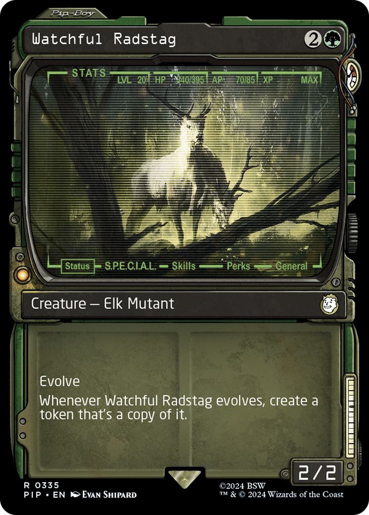Image of Watchful Radstag (Showcase) [Fallout]
