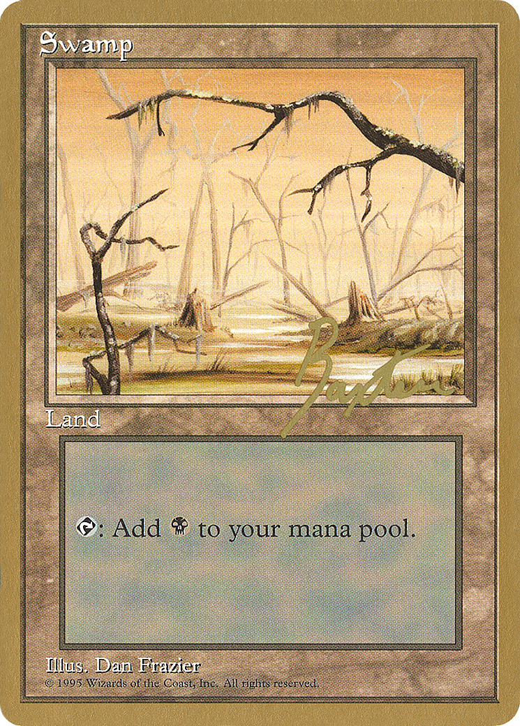 Image of Swamp (gb372) (George Baxter) [Pro Tour Collector Set]