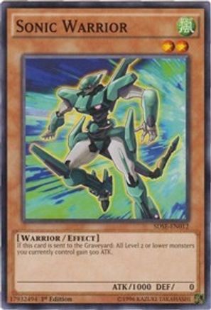 Image of Sonic Warrior [SDSE-EN012] Common