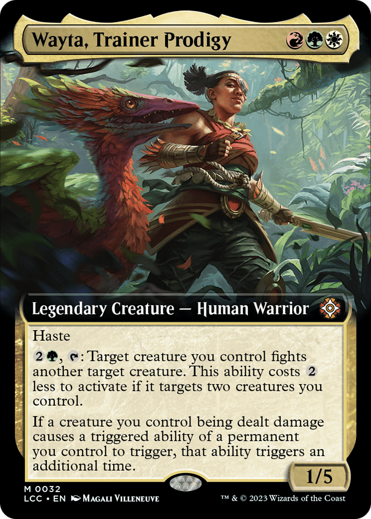 Image of Wayta, Trainer Prodigy (Extended Art) [The Lost Caverns of Ixalan Commander]
