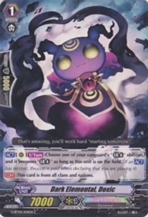 Dark Elemental, Doxic (SOUL STRIKE AGAINST THE SUPREME)