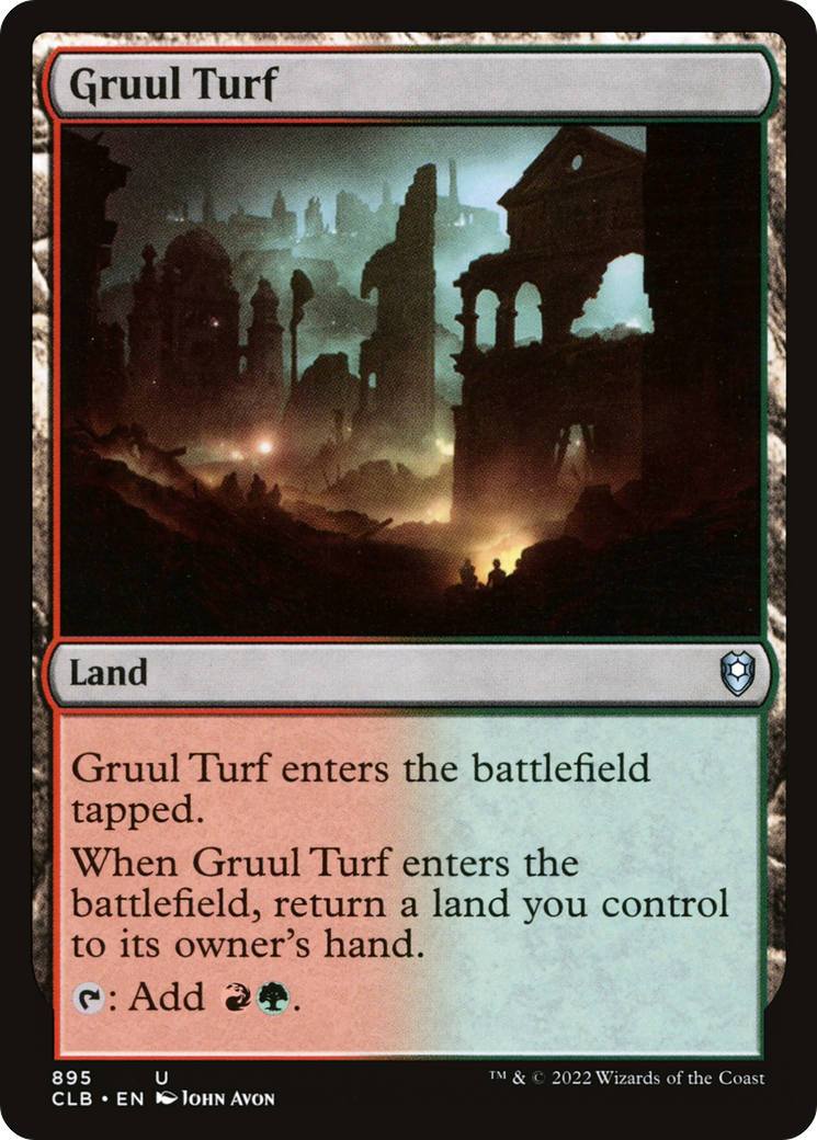 Image of Gruul Turf [Commander Legends: Battle for Baldur's Gate]