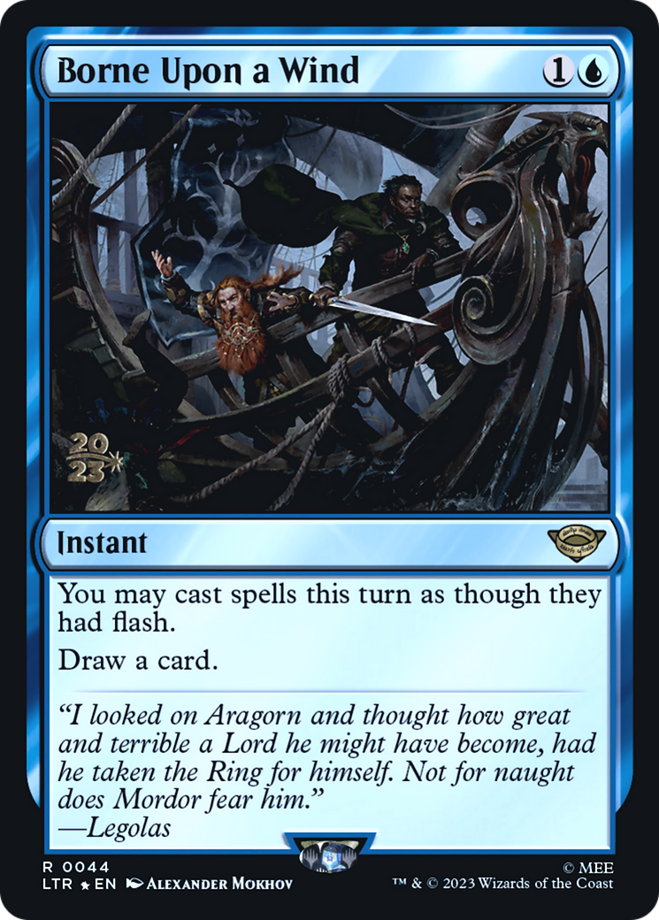 Image of Borne Upon a Wind [The Lord of the Rings: Tales of Middle-Earth Prerelease Promos]