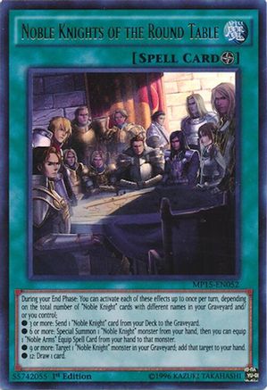 Image of Noble Knights of the Round Table [MP15-EN052] Ultra Rare