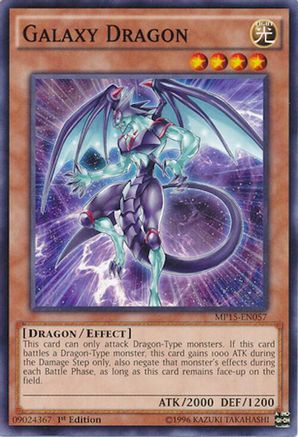 Image of Galaxy Dragon [MP15-EN057] Common