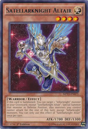Image of Satellarknight Altair [MP15-EN075] Rare