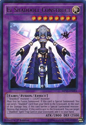 Image of El Shaddoll Construct [MP15-EN094] Ultra Rare