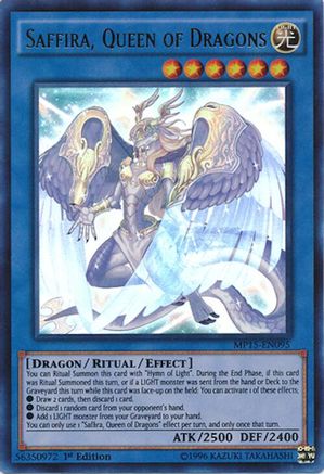 Image of Saffira, Queen of Dragons [MP15-EN095] Ultra Rare