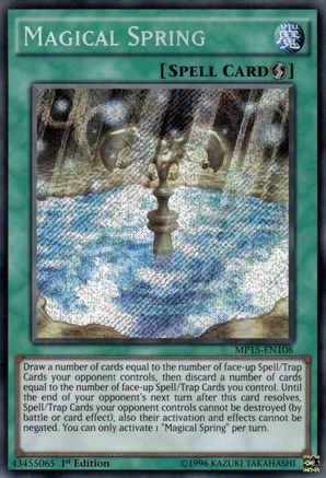 Image of Magical Spring [MP15-EN108] Secret Rare