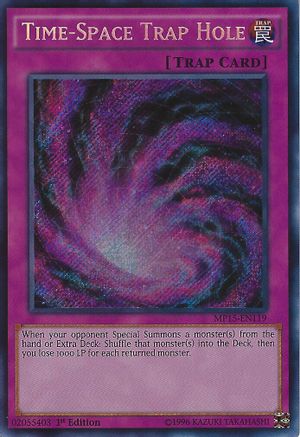 Image of Time-Space Trap Hole [MP15-EN119] Secret Rare