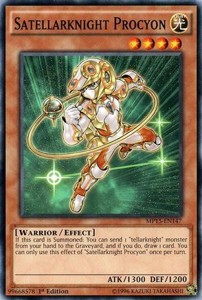 Image of Satellarknight Procyon [MP15-EN147] Common