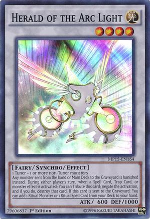 Image of Herald of the Arc Light [MP15-EN164] Super Rare
