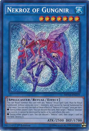 Image of Nekroz of Gungnir [MP15-EN219] Secret Rare