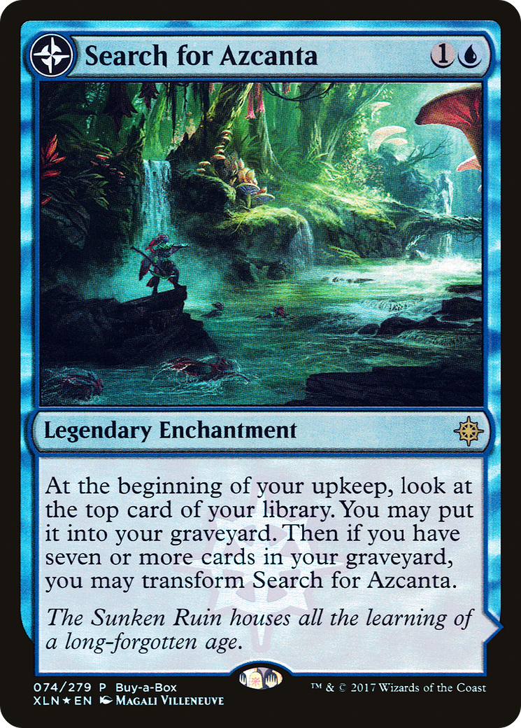 Image of Search for Azcanta // Azcanta, the Sunken Ruin (Buy-A-Box) [Ixalan Treasure Chest]