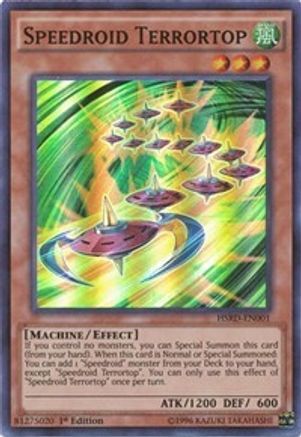 Image of Speedroid Terrortop [HSRD-EN001] Super Rare
