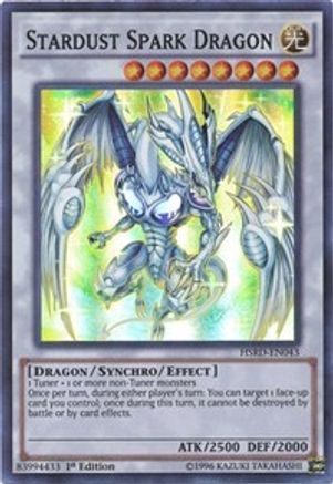 Image of Stardust Spark Dragon [HSRD-EN043] Super Rare