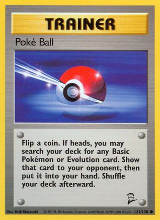 Image of Poke Ball (121/130) [Base Set 2]
