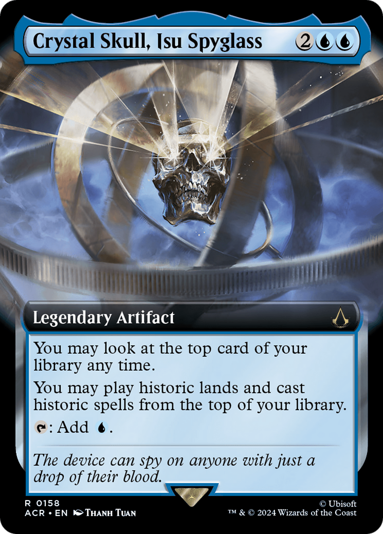 Image of Crystal Skull, Isu Spyglass (Extended Art) [Assassin's Creed]