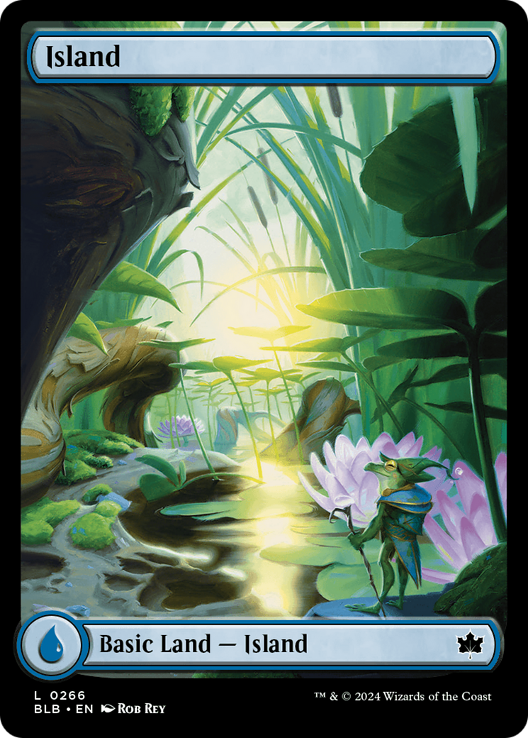 Image of Island (0266) [Bloomburrow]