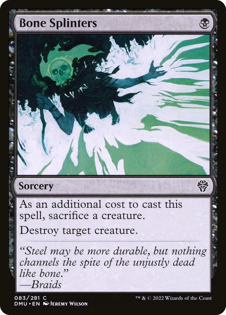 Image of Bone Splinters [Dominaria United]