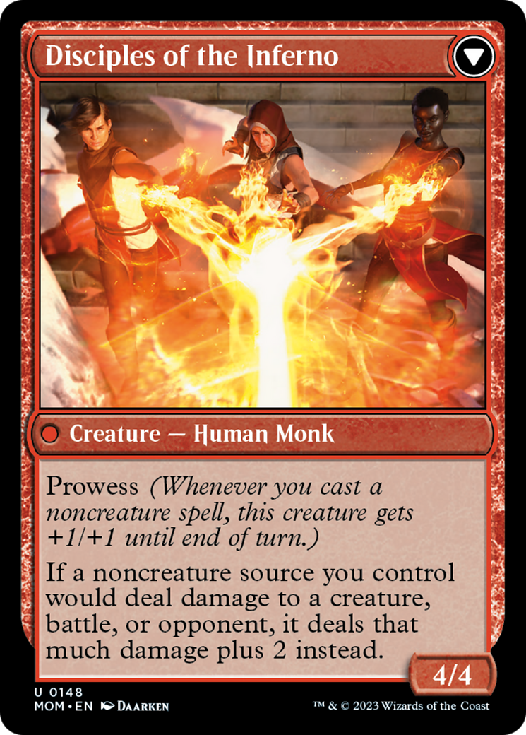 Image of Invasion of Regatha // Disciples of the Inferno [March of the Machine]