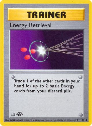 Image of Energy Retrieval (81/102) (Shadowless) [Base Set 1st Edition]
