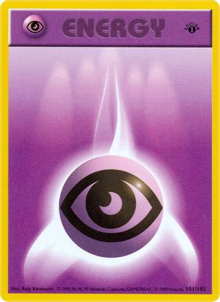 Image of Psychic Energy (101/102) (Shadowless) [Base Set 1st Edition]