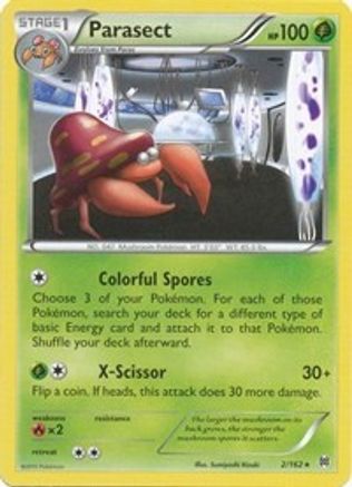 Image of Parasect (2/162) [XY: BREAKthrough]