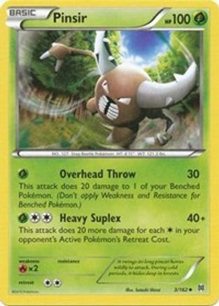 Image of Pinsir (3/162) [XY: BREAKthrough]
