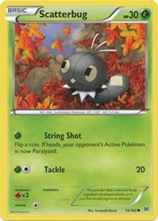Image of Scatterbug (13/162) [XY: BREAKthrough]