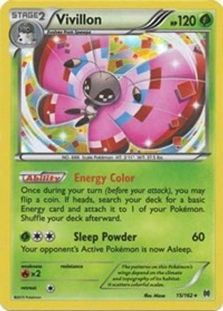 Image of Vivillon (15/162) [XY: BREAKthrough]