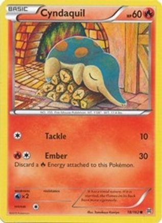Image of Cyndaquil (18/162) [XY: BREAKthrough]