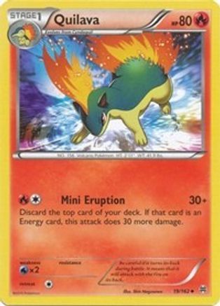 Image of Quilava (19/162) [XY: BREAKthrough]