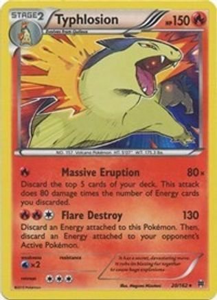 Image of Typhlosion (20/162) [XY: BREAKthrough]