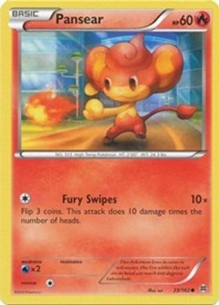 Image of Pansear (23/162) [XY: BREAKthrough]