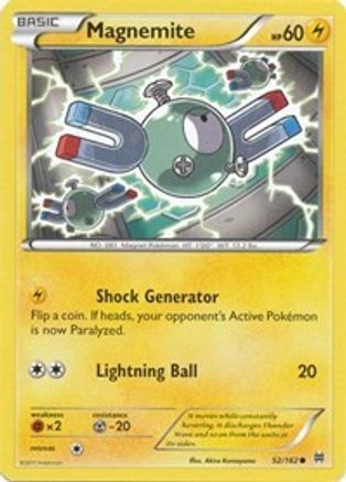 Image of Magnemite (52/162) [XY: BREAKthrough]