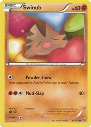 Image of Swinub (80/162) [XY: BREAKthrough]