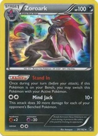 Image of Zoroark (91/162) [XY: BREAKthrough]