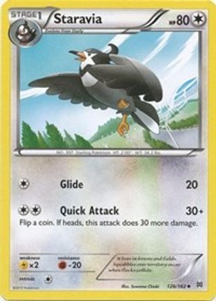 Image of Staravia (126/162) [XY: BREAKthrough]