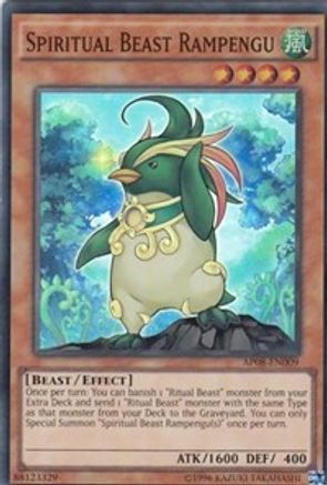 Image of Spiritual Beast Rampengu [AP08-EN009] Super Rare