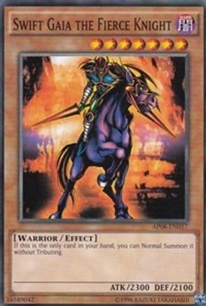Image of Swift Gaia the Fierce Knight [AP08-EN017] Common