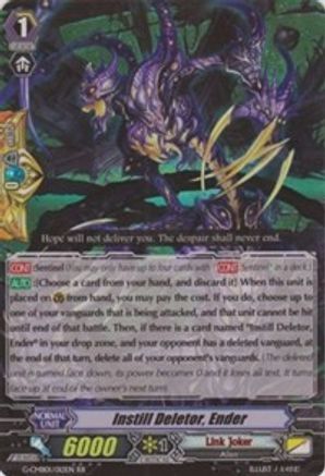 Instill Deletor, Ender (G-CMB01: VANGUARD & DELETOR)