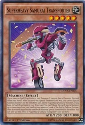 Image of Superheavy Samurai Transporter [DOCS-EN005] Common