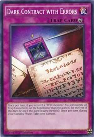 Image of Dark Contract with Errors [DOCS-EN069] Common