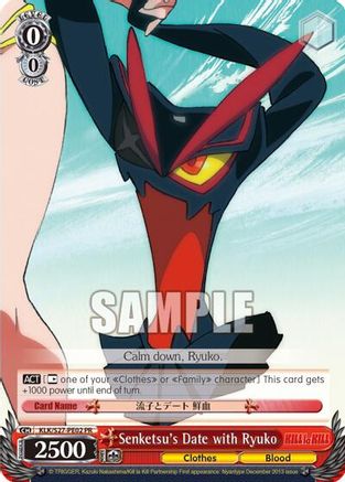 Image of Senketsu's Date with Ryuko (KLK/S27-PE02 PR) (Promo) [KILL la KILL]
