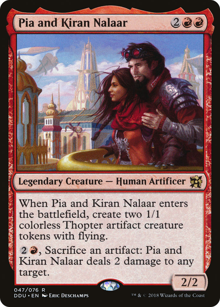 Image of Pia and Kiran Nalaar [Duel Decks: Elves vs. Inventors]