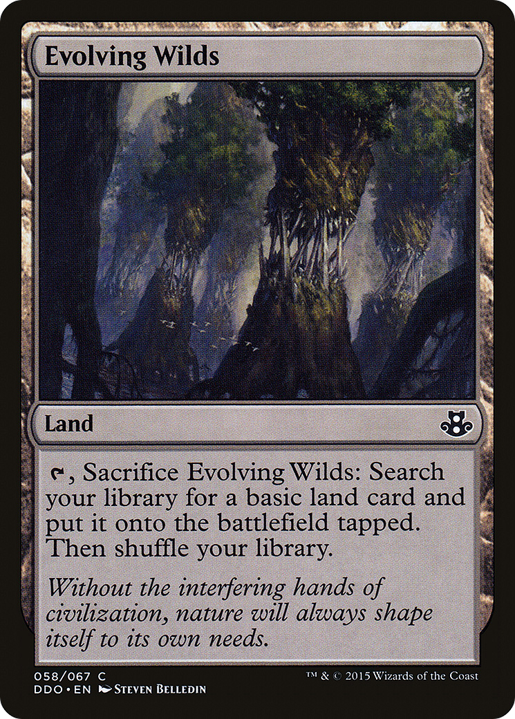 Image of Evolving Wilds [Duel Decks: Elspeth vs. Kiora]