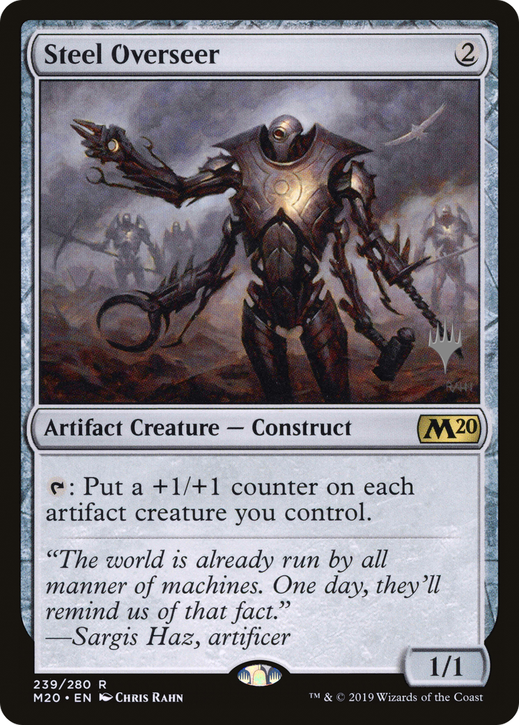 Image of Steel Overseer (Promo Pack) [Core Set 2020 Promos]