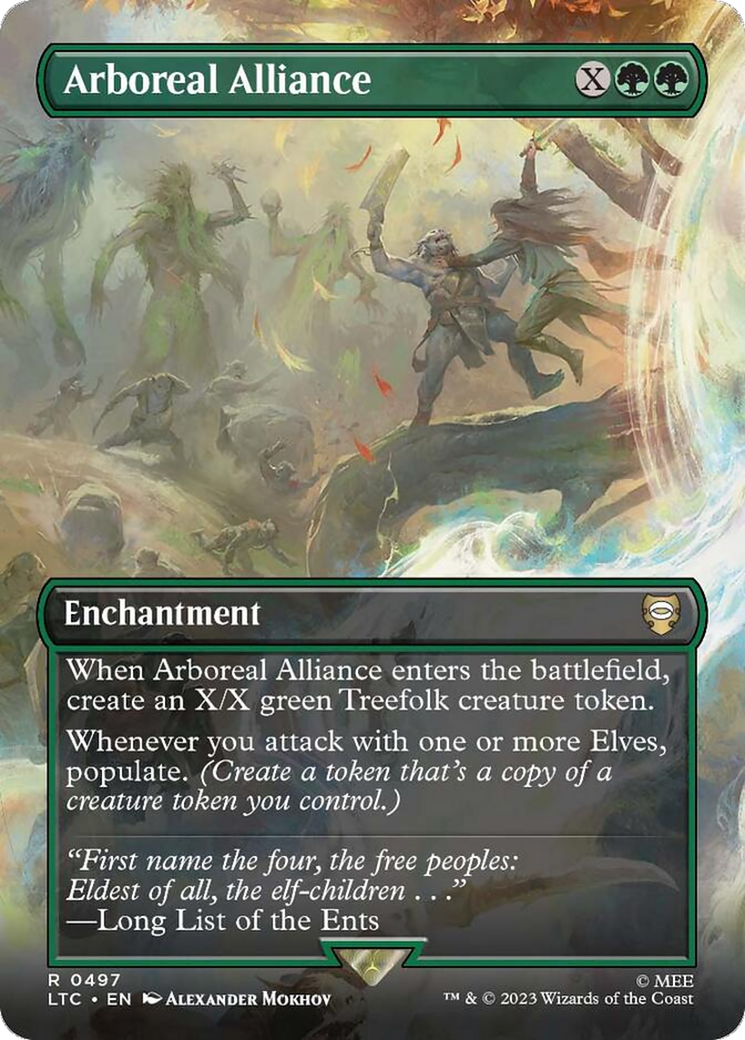 Image of Arboreal Alliance (Borderless) [The Lord of the Rings: Tales of Middle-Earth Commander]