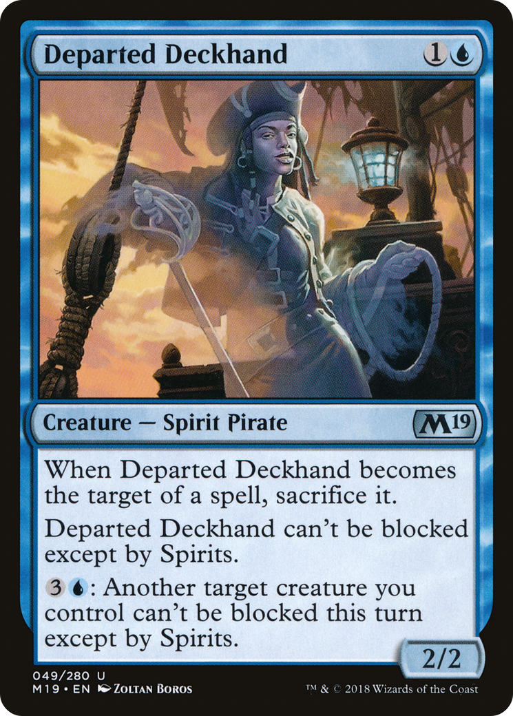 Image of Departed Deckhand [Core Set 2019]